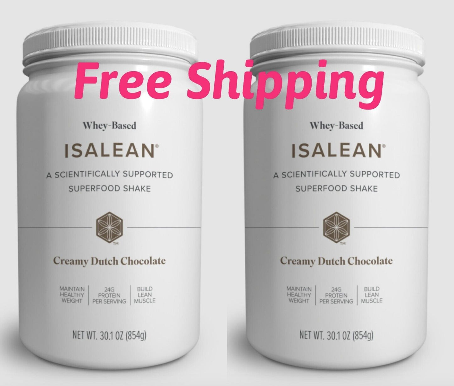 **2 Pack**$79.99 Isagenix IsaLean Shake Dutch Chocolate Free Shipping